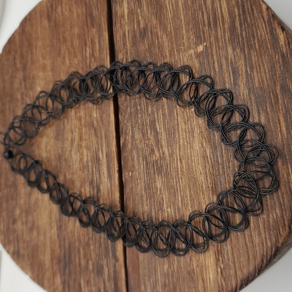 Cobweb‎ swirl Gothic choker N3123 - Picture 1 of 2